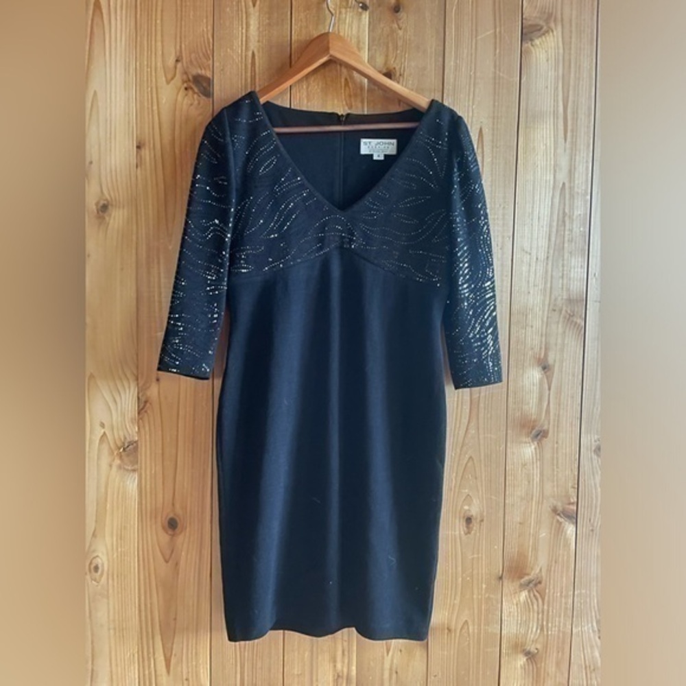 St. John Evening Sparkle Dress by Marie Gray